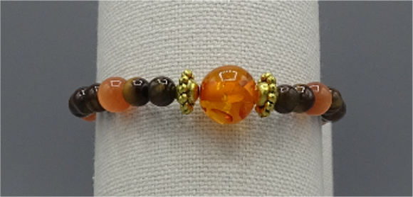 The Autumn's Amber Bracelet