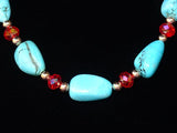 The Turquoise Sunset Necklace